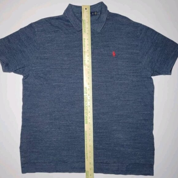 Polo Ralph Lauren Mens Dark Gray Short Sleeve Polo Size XL - Picture 5 of 8